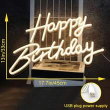 Hello Gorgeous Neon Warm 1PC Pink LED Light Home Ladies Bedroom Decoration Party Glowing Sign, USB Powered Reusable Neon Sign For Bachelor Party, Engagement Party, Birthday Party, Wedding, Bedroom Home Hotel Beauty Salon Wedding Party Wall Art Decoration - ánh sáng đa sắc - Xem 5