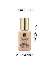 Estée Lauder Maquillaje de larga duración Double Wear - 1W1 Warm Porcelain, Maquillaje de cobertura completa, resistente al agua y al sudor, sin aceite, tamaño de viaje, 15ml/0.5oz - 1W1 - Ver 5
