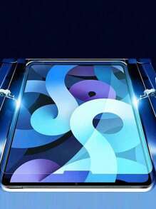 2 buc. folie de protecție pentru ecran din sticlă securizată compatibilă cu Air/Pro/Mini/1/2/3/4/5/6/7/8/9/10//Th Gen/8 inch/9,7 inch/10,2 inch/10,5 inch/10,9 inch/11 inch/12,9 inch/2016-2022, rezistentă la șocuri, anti-cădere, rezistentă la zgârieturi, anti-amprentă, acoperire completă, esențială, aplicabilă pentru protecție zilnică, birou, acasă, protecție ecran, accesorii