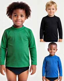 Kit 3 Blusa Solar Manga Longa Itsbella com Proteção UV – Secagem Rápida - Preto - Visão 2