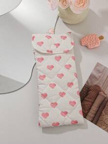 1 Túi đựng kính họa tiết gấu và trái tim dễ thương, Túi đựng kính du lịch, Hộp đựng kính cho bé gái, Phụ kiện kính râm có kiểu dáng in dễ thương, thiết kế hoạt hình và họa tiết trái tim nữ tính, bảo vệ kính râm hoàn hảo và là món quà tuyệt vời cho kỳ nghỉ hè, Phụ kiện du lịch thiết yếu cho chuyến đi du lịch Túi du lịch Ngày lễ Trở lại trường Đồ dùng học tập Hộp đựng kính râm Kính râm nữ - Nhiều màu - Xem 19