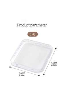 1pc Rotating Jewelry Storage Box, Transparent, Dust-Proof, Multi-Functional Desktop Storage, Jewelry Box, Transparent Rotating Multi-Layer Jewelry And Accessories Storage Box For Earrings, Necklaces, Hair Ties, Hair Clips, Hair Bands, Multi-Functional Storage Box, 360° Rotating Drawer Storage Box, Large Capacity For Cosmetics, Jewelry And Accessories, Multi-Layer Storage Box With Lid, Suitable For Hair Accessories