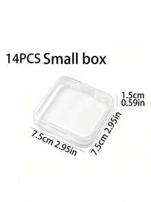 1pc Transparent Acrylic Crystal Bracelet/Necklace/Jewelry Display Box, Jewelry Storage Box, Anti-Oxidation Thickened Bracelet Box - Multicolor - View 10