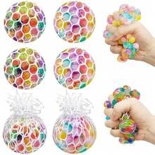 1/2/5/36 Pack Stress Balls Set Fidget Toys Halloween Christmas Party Favors For Kids School Class Birthday Gifts, Squish Toys, Stress Relief Toys Squeeze Balls Bulk, Party Favors, Goodie Bag Stuffers, Random Style And Color - Multicolor - View 3