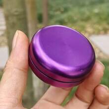 1 pieza/55mm Caja de almacenamiento de tabaco de aleación de aluminio - Impermeable, compacta y portátil, caja de almacenamiento de metal de bolsillo, a prueba de olores, a prueba de humedad y hermética, con tapa con bisagras, fácil de transportar, ideal para preservar cigarrillos, café y artículos pequeños