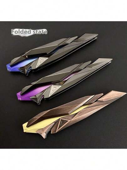 قطعة واحدة 2025 نموذج محقنة بالكامل للتخفيف من التوتر، صفقة بلا خوف، نموذج محيطي قابل للطي ل- Valorant - هدية عيد الميلاد - هدية عيد الفصح - هدية عيد الحب - هدية - لعبة - عيد الفصح - أفضل بائع جديد - بائع ساخن جديد - إصدار جديد - لعبة جديدة - لعبة للأزواج - نموذج سلاح - ديكور نموذج