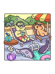 1pc SILLY SPOOKY Coco Coloring Book For Adults And Kids, Bold And Easy, Simple And Big Designs For Relaxat Colouring Books Christmas,Halloween Gift, Birthday Present, Children's Day,Student Supplies, Back To School Supplies, School Supplies