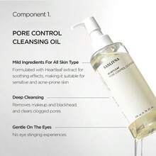 Conjunto de Cuidados com a Pele Heartleaf 6 Peças - Limpador Facial, Óleo de Limpeza, Tônico, Soro*3, Removedor de Manchas Escuras e Cravos, Encolhimento de Poros, Hidratação, Melhora a Aparência Geral, Cria Pele de Vidro Coreana, Conjunto de Cuidados com a Pele, Para Mulheres/Homens/Especialmente Bom para Pele Sensível, Cuidados com a Pele Coreanos