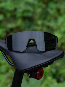 1pc/2pcs Men Wrap-Around Mirrored Reflective Classic Glasses Combination For Outdoor Riding Camping Skiing Accessories - Colored - View 5