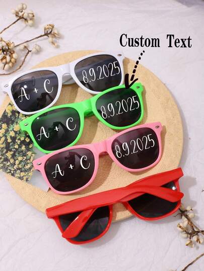 Customized Name Glasses, Wedding Favor, Guest Gift, Bachelorette Party Favor, Bridesmaid Groomsman Birthday Custom Glasses, Party Glasses, Bridesmaid Gift, Personalized Gift, Bachelorette Party Gift, Wedding Favor, Destination Wedding, Fashion, Casual, Minimalist, Personalized, Custom