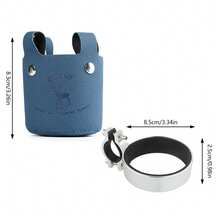 Cycling Water Bottle Mount With Cup Sleeve Single Screw Water Bottle Holder Cages Brackets For Touring And Electric Bicycle - Multicolor - View 11