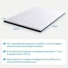 Box Springs - 120 x 200 x 7cm - 보기 11