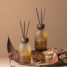 1pc-250/500ml Large Capacity Household Non Flame Fragrance Is A Thoughtful Choice To Enhance The Quality Of Life. Using Natural Essential Oils And Elegant Rattan To Enhance The Fragrance, It Can Release A Fresh Aroma For A Long Time Without The Need For An Open Flame, Effectively Purifying Indoor Air And Dispelling Dull Odors.