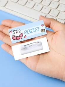 1pc Customized Acrylic Name & Photo Badge, Personalized Student Chest Badge, 2025 Graduation Gift Brooch Back To School,Customized Kids Growth Souvenirs,Easy Comfort,Kids,Urban Gala,Modern,Colorful,Cute - Badge - View 13