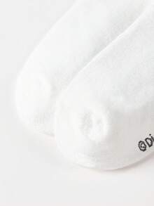 Disney 5 pares de calcetines hasta el tobillo con diseño de dibujos animados de Pixar Cars, a rayas en blanco y negro, diseño lindo, transpirables y casuales, adecuados para uso diario, vuelta al colegio, regalos festivos - Blanco - Ver 6