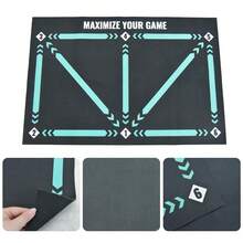 Dribble Training Carpet Sports Football Training Mat - Black - View 7