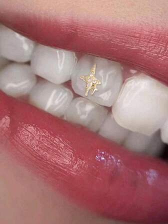 1 st minimalistisk personlig retro amerikansk gatustil överdrivna Y2K-tandsmycken