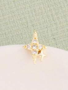 1pc Minimalist Personalized Retro American Street Style Exaggerated Y2K Teeth Jewelry