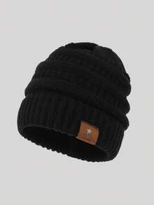 1/2 件婴儿无檐帽柔软温暖针织婴儿冬帽，可爱新生儿和幼儿冬帽 - Winter Hat - 查看 11