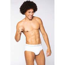 Kit Of 6 Seamless Microfiber Adult Briefs Lupo 00691-002 - 多色2 - 查看 4