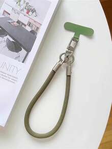 1 dây đeo cổ tay chống rơi điện thoại di động đi bộ đường dài ngoài trời móc kim loại ngắn chắc chắn du lịch unisex chống thất lạc vỏ điện thoại phổ thông - Nhiều màu - Xem 21
