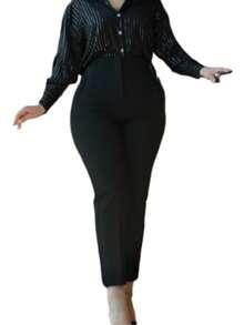 Women Pants - Black - View 2