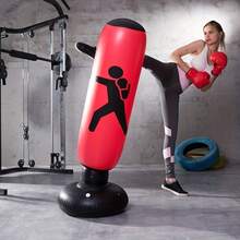 1pc Inflatable Punching Bag, Suitable For Karate And Taekwondo Boxing Stand - Multicolor - View 8