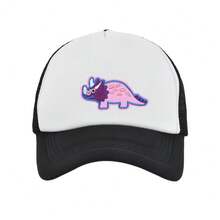 1 Stück Cartoon Muster Mesh Baseball Kappe, modisch und vielseitig, unisex