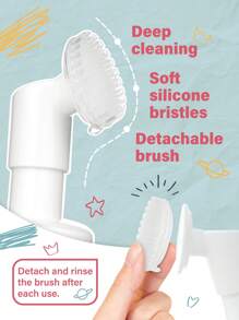 GJYC PET 爪子清洁剂 - 免冲洗泡沫清洁剂，适用于狗和猫 | 3.4 液体盎司 | 温和且 | 气味宜人 | 深层清洁宠物爪子 | 包含可拆卸软硅胶刷 - 粉色 - 查看 4