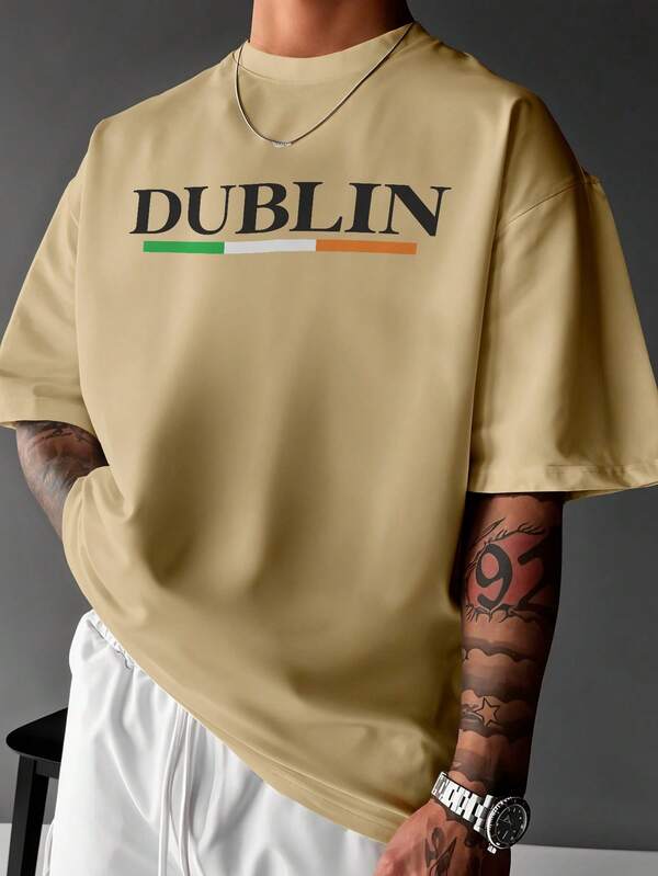 Camiseta Dublin Capitais Streetwear Irlanda Dtf Ref3519