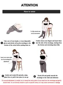 1/2 Pcs Women's 1200D Thermal Lined Thick Tights, Autumn/Winter, Cozy - White - View 7