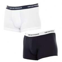 Emporio Armani Calções de banho masculinos - Multicolorido - Ver 1