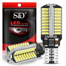 S&D 2/4/6 PCS T15 W16W 921 912 T16 902 LED Bulbs 72pcs 4014SMD Super Bright 3000LM Car Reversing Light 6000K White 12V