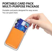 Billetera magnética, compatible con la billetera MagSafe, con soporte para 4 tarjetas, para las series 12/13/14/15/16