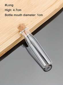 DIY Shaped Mini Glass Bottles, Wishing Bottles, Perfume Bottles, Phone Pendant Accessories