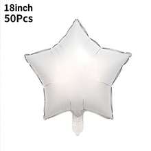 18" ,10" Star Balloons Foil Balloons Mylar Balloon For Birthdays Christmas, Halloween, New Year's Day,Baby Shower, Gender Reveal, Wedding, Magical Prom, Engagement Party Decoration