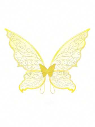 成人派对蝴蝶翅膀表演道具，节日表演仙女翅膀，全新布料设计万圣节