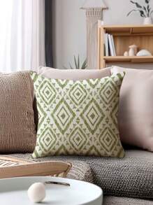 4 buc. fețe de pernă cu model geometric modern, fețe de pernă decorative cu linii geometrice, material vintage din in, închidere cu fermoar ascuns, lavabile la mașină, design minimalist elegant, potrivite pentru decorul casei, canapeaua, camera de zi, dormitorul, mașina, fețe de pernă pentru exterior, fără inserție de pernă