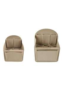 1 tấm lót ba lô, tấm lót ba lô bằng nỉ, tấm lót ba lô nhiều ngăn, túi đựng đa năng, tấm lót ba lô du lịch có thiết kế khóa kéo để đựng đồ trong ba lô, ngăn chia túi nhỏ nhiều ngăn trong ba lô, túi nỉ đựng mỹ phẩm, tấm lót chia ngăn bên trong đựng đồ siêu nhẹ, ngăn đựng đồ bên trong túi du lịch, ngăn đựng ba lô và túi leo núi - Nhiều màu - Xem 13