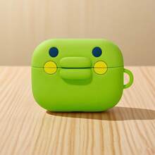 1PSC Bluetooth Earphone Case, Cute Big Mouth Jiji Style, Suitable For AirPods4, Also Fits AirPods3 And Apple Pro2 Earphone Case. Silicone Protective Earphone Case/Earphone Box/Earphone Air Tank With Neck Strap And Smartphone Strap, Suitable For Both Men And Women (Universal)