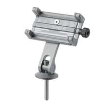 1 szt. 360° obrotowy uchwyt na telefon do roweru/motocykla/skutera, antypoślizgowy uchwyt na kierownicę do telefonu do nawigacji