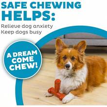 Dogwood Wood Durable Dog Chew Toys, Real Wood Calming Hemp, 2 - Pack, Medium - Dogwood Hold & Chew + Large (Pack of 1) - View 7