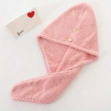 Thickened Shower Cap, Quick-Drying Hair Towel, Absorbent Dry Hair Cap, Suitable For All Hair Types