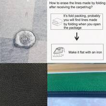 1 Multi-Color Mixed Cut Pattern Large Carpet, European Style Living Room Corridor, Entrance Door, Universal Decorative Mat, All Seasons, Home Decor - Multicolor - View 11