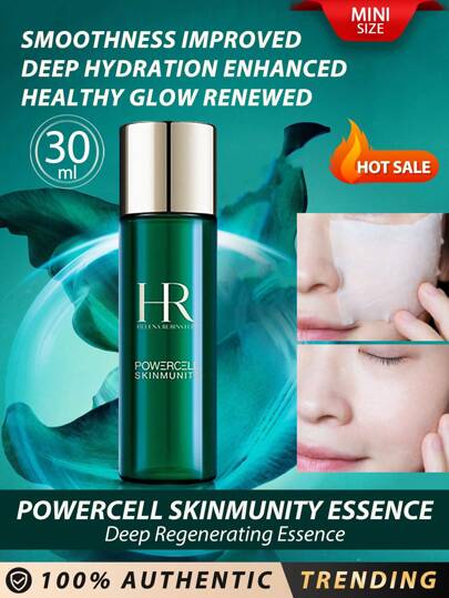 Helena Rubinstein [Helena Rubinstein] [Mini] Powercell Skinmunity Essence 30ml / Esencia Regeneradora Profunda / Piel talla grande Joven y Suave / Hidratación Profunda Mejorada y Brillo Saludable Renovado / La Esencia Regeneradora Profunda visiblemente infundida con millones de células vegetales nativas para fortalecer la piel y revelar todo el poder de su juventud.