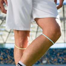 2 piezas Rodillera de silicona - Estabilizador patelar circular, con alta elasticidad y resistencia, adecuado para diferentes formas de pierna, fácil de usar, lavable, adecuado para baloncesto, fútbol, deportes al aire libre, correr, fitness, etc., proporcionando protección para las rodillas y la rótula