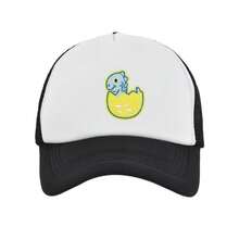 1 Stück Cartoon Muster Mesh Baseball Kappe, modisch und vielseitig, unisex