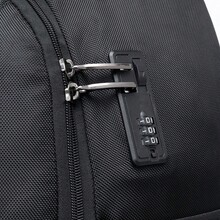 Swissport Large Unisex Executive School Wheeled Backpack - 黑色 - 查看 8