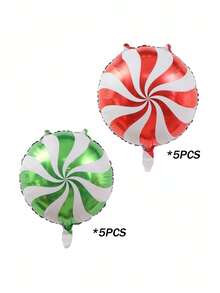 10 buc 18 inch Lollipop bomboane folie heliu baloane colorate moară de vânt nuntă ziua de naștere petrecere Crăciun baloane decorare
