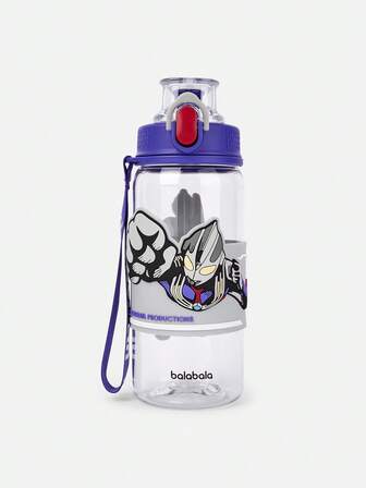 Balabala Ultraman Kids Water Bottle Pojkar Bärbar Dricksmugg